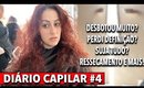 PRIMEIRO RETOQUE DE RAIZ E O QUE MUDOU NO MEU CABELO APÓS 1 MÊS E MEIO DE RUIVO | Duda Fernandes