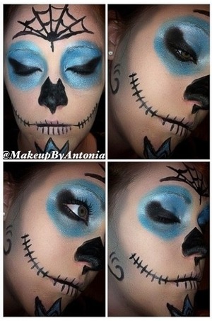 Sugar Skull. Instagram - @MakeupByAntonia