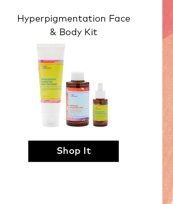 Shop the Good Molecules Hyperpigmentation Face & Body Kit at Beautylish.com Hyperpigmentation Face Body Kit 