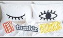 DIY Tumblr Eye Pillows | Madison Allshouse