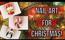 10 Christmas Nail Art Designs! The Ultimate Guide #3!  | DIY Holiday Nail Tutorial