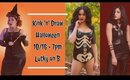 Lady Zombie hosts Kink ‘n’ Draw: Halloween (Featuring - Ashley Bad & Miss Jerii)
