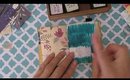 “Moving in” my new mini junk journal playtime