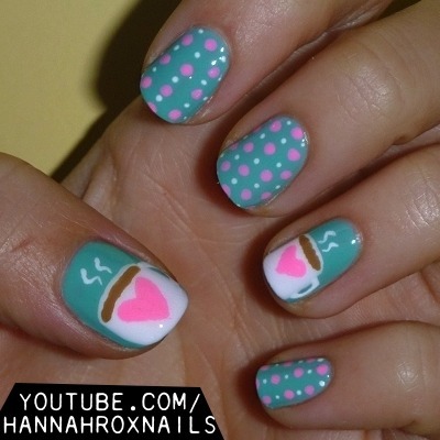 Lollipop Swirl Nails, Hannah L.'s (hannahroxit) Photo