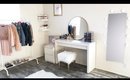 DIY Under $100 Marble Gold Beauty Room Makeover !!