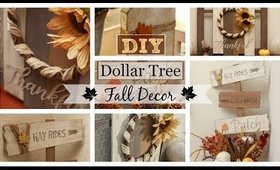 Dollar Tree Sign Makeover | DIY | Fall Farmhouse Decor