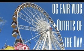 OC FAIR VLOG +OUFITS OF THE DAY!