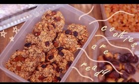 Quick & Easy Breakfast Oats Cookies 🍪 Student-friendly ~ #healthy