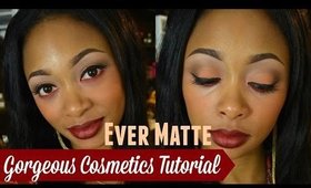 TUTORIAL: Gorgeous Cosmetics Ever Matte Palette