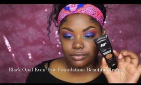 BOMB makeup challenge | BLACK Owned Brands ONLY!