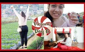 Strawberry Farm // Vlogmas Day 6 | fashionxfairytale