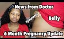 My Baby is Breech! Gestational Diabetes? |  6 Month Pregnancy Update + Belly Shot