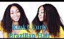 100% Human Brazilian  Kinky Curly  Glueless Lace Front❤ Wigs Review 🇲🇸 | Chinahairmall.com