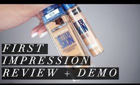 Maybelline Superstay Better Skin Foundation & Concealer | Oily Skin