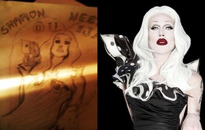 Not makeup, but I drew Sharon Needles because she's beautiful and I'm in love with her. <3 