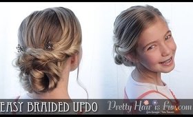 How To: Easy Braided Updo | Pretty Hair is Fun