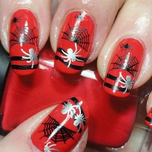 Spider nails! Their amazing and i thought i would share