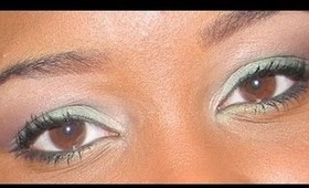 Smokey Green Eyes Tutorial !!