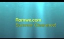 Romwe Summer Clearance!