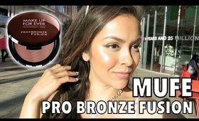 Make Up For Ever Pro Bronze Fusion Review and Demo