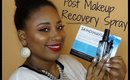 NEW Skindinavia Post-Makeup Recovery Spray Unboxing and Demo || Vicariously Me