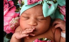 NEWBORN PHOTOSHOOT|TAKING BABY HOME FROM HOSPITAL