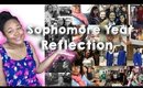 Sophomore Year Reflection