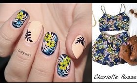Easy Tropical Nails