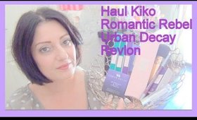 Haul Kiko Rebel Romantic etc.../Miss Coquelicot-BeautyOver40