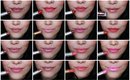 Lipstick Swatches Tom Ford, Maybelline, Kryolan