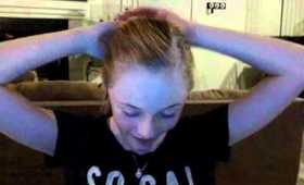 Sock-Bun Hair Tutorial