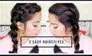 2 Easy Everyday Hairstyles | Debasree Banerjee