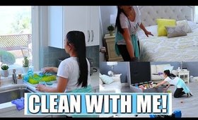 CLEAN WITH ME! | Speed Clean With Me! | Cleaning Motivation