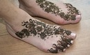 How to do INDIAN PAKISTANI BRIDAL HENNA FOR FULL FEET