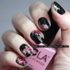 Doc Martens Floral Inspired Nails