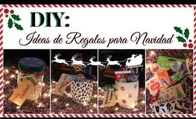 DIY: 4 Ideas de regalo para Navidad