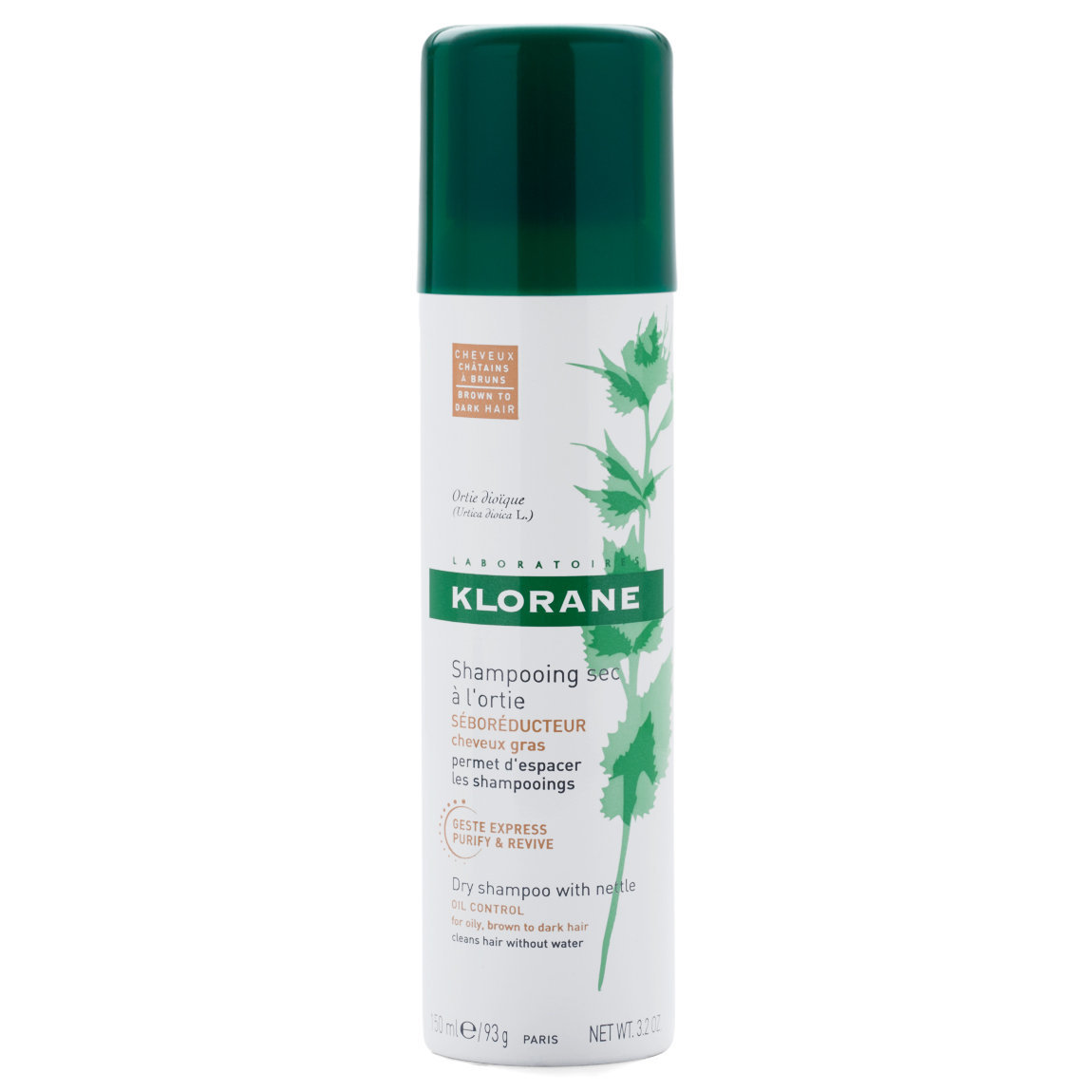 Klorane Dry Shampoo with Nettle Natural Tint 3.2 oz Beautylish