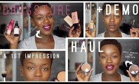 Drugstore Makeup Haul + Demo | Shea Moisture Loreal Wet n Wild