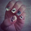 My dreamcatcher nails :)
