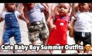 BABY SUMMER OUTFIT IDEAS! (BABY BOY)