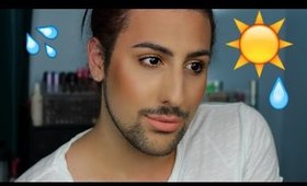 Sweat Proof Summer Makeup Tutorial | Brandon Nitti