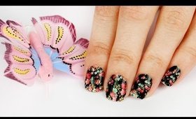 Easy Floral Nail Art for Summer