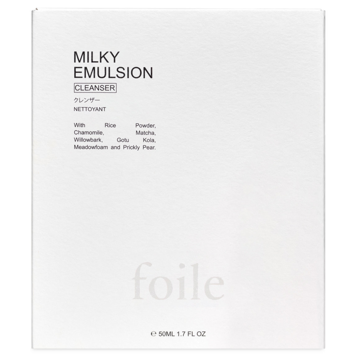 Foile Milky Emulsion Cleanser 50 ml alternative view 3.