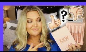 KKW x KYLIE COSMETICS LIQUID LIP CREMES | ARE THEY WORTH IT?