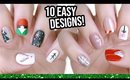 10 Easy Nail Art Designs For Beginners: The Christmas Edition!