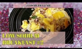 Smoothie & LOW SODIUM DIET BREAKFAST #2