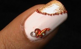 Nail art tutorials stones-nail polish nail designs ideas for beginners long nails to do at home.wmv