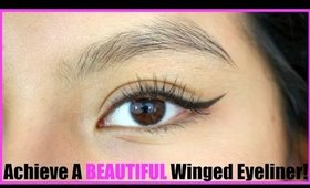 How to:Quick & Easy Winged Eyeliner!!
