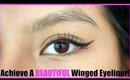 How to:Quick & Easy Winged Eyeliner!!