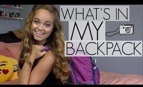 What's In My Back to School Backpack | Chelsea Crockett